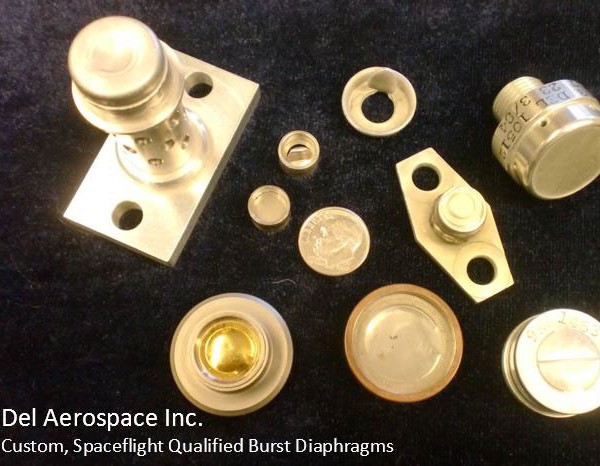 Spaceflight Qualified Burst Diaphragms